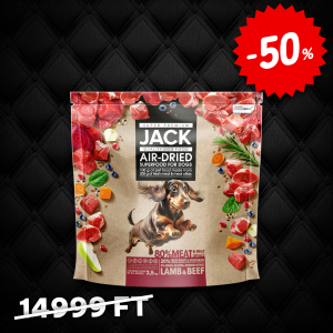 Jack AirDried száraztáp, bárány-marha 2,5 kg