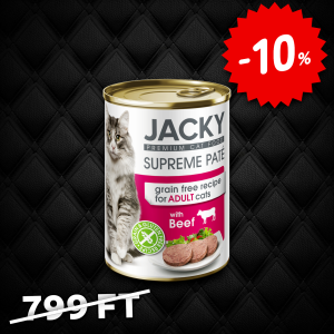 Jacky macska konzerv pástétom marha 400g