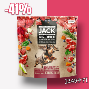 Jack AirDried száraztáp, bárány-marha 2,5 kg