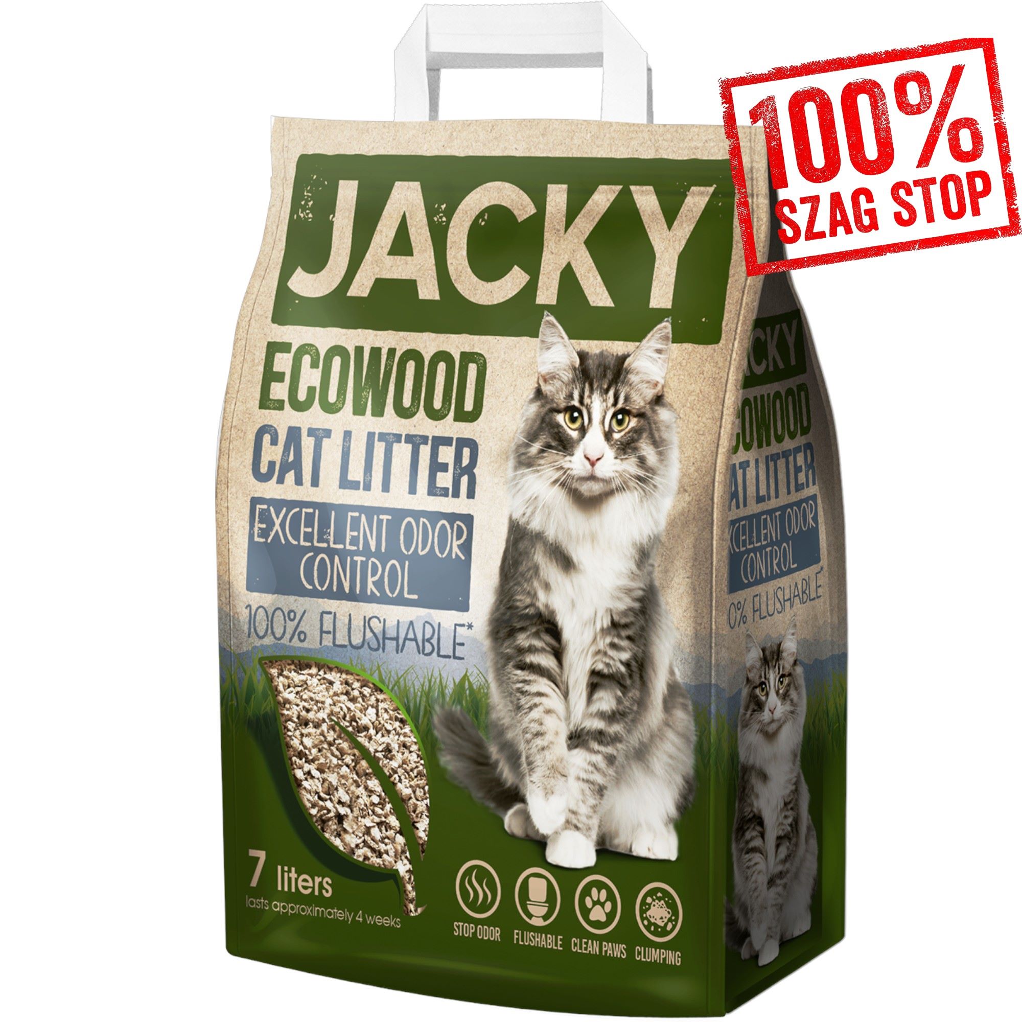 Jacky ECOWOOD macskaalom 7L