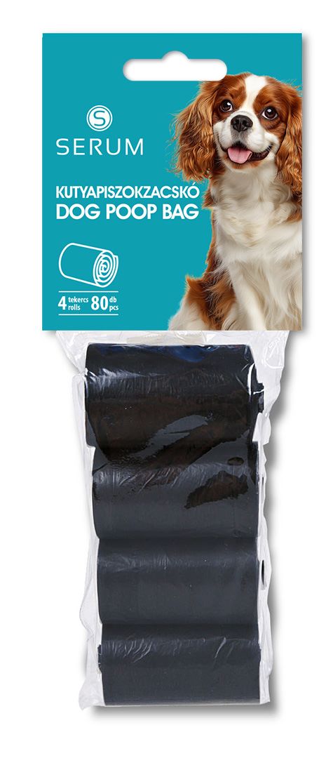 SERUM kutyapiszokzacskó 4x20db