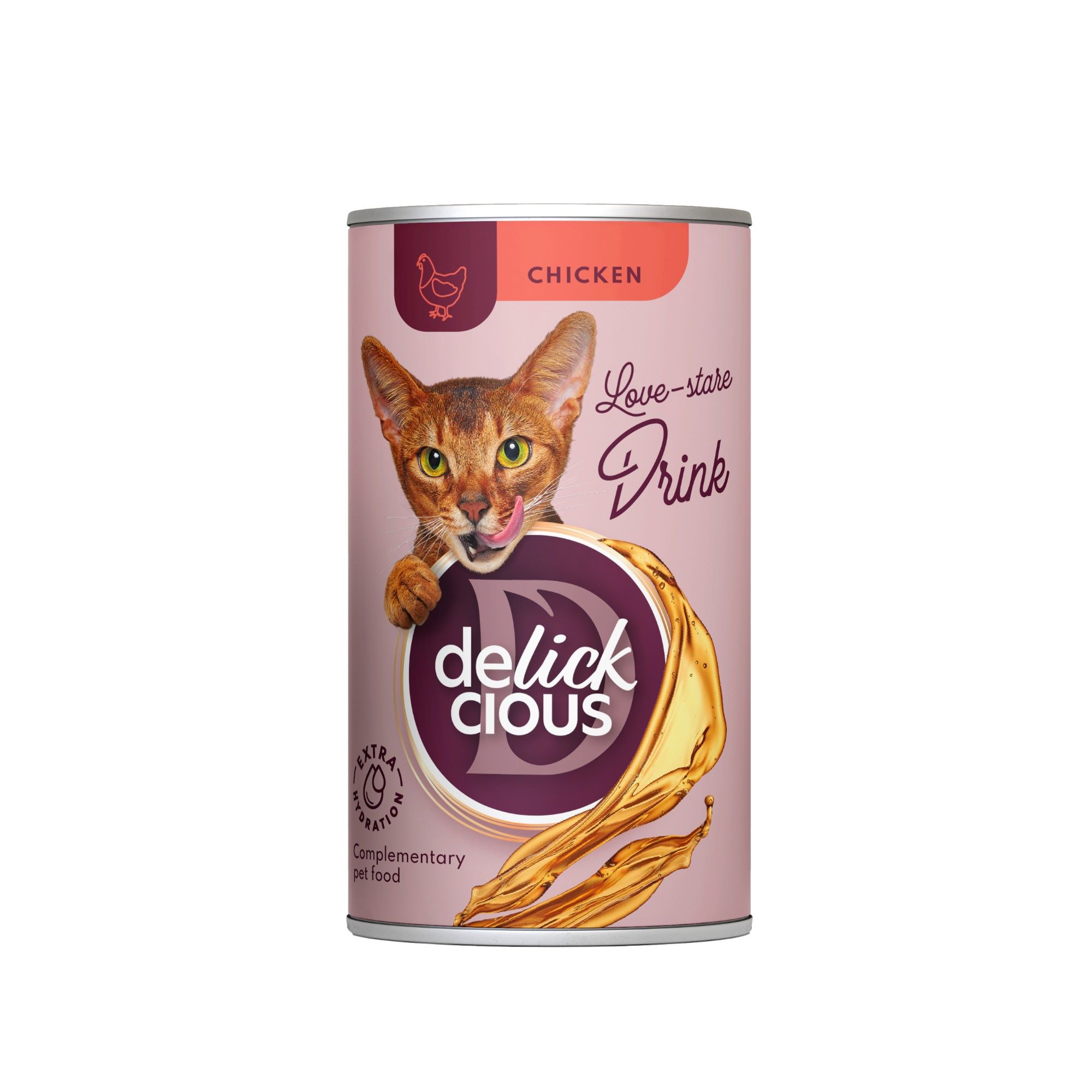 DELICKCIOUS™ csirkés vitalizáló leves macskáknak 140g