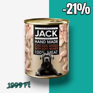 Jack kutya konzerv csirkeszárnyak 800g