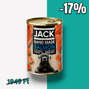 Jack super premium kutya konzerv lazac 400g