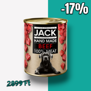 Jack konzerv marhahús 800g kutya