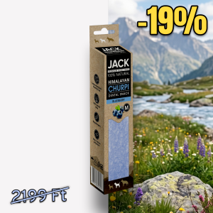 JACK himalájai churpi áfonyás fogtisztító sajt M