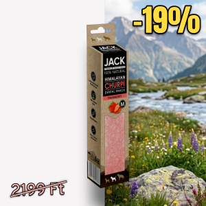 JACK himalájai churpi epres fogtisztító sajt M