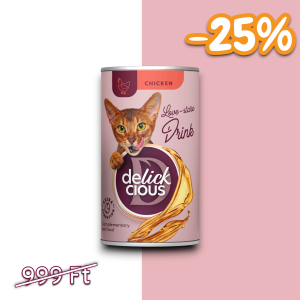 DELICKCIOUS™ csirkés vitalizáló leves macskáknak 140g