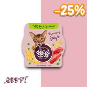 DELICKCIOUS™ tonhalleves baby kukoricával és zöldborsóval 80g