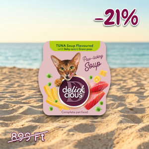 DELICKCIOUS™ tonhalleves baby kukoricával és zöldborsóval 80g
