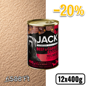 Jack kutya konzerv ragu marha-répa 400g