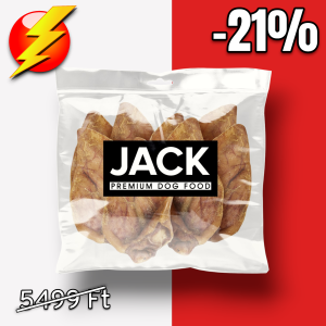 Jack sertésfül 10db  XXL