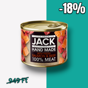 Jack super premium kutya konzerv lazac-marha 200g