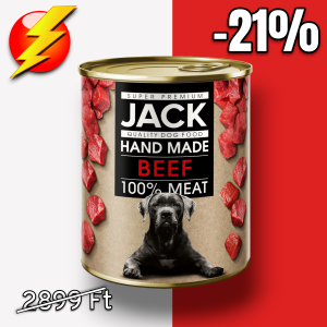 Jack konzerv marhahús 800g kutya