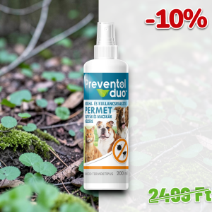 PREVENTOL DUO permet 200ml bolha, kullancs riasztó