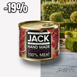 Jack super premium kutya konzerv kacsa 200g