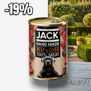 Jack super premium kutya konzerv marha májjal 400g