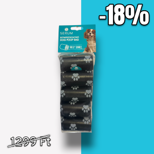 SERUM kutyapiszokzacskó 10x20db