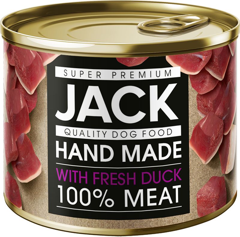 Jack super premium kutya konzerv kacsa 200g