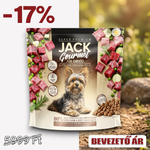 JACK Gourmet AirDried száraztáp bárány-marha 1kg