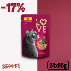 My Love felnőtt macska alutasak - csirke 85 g